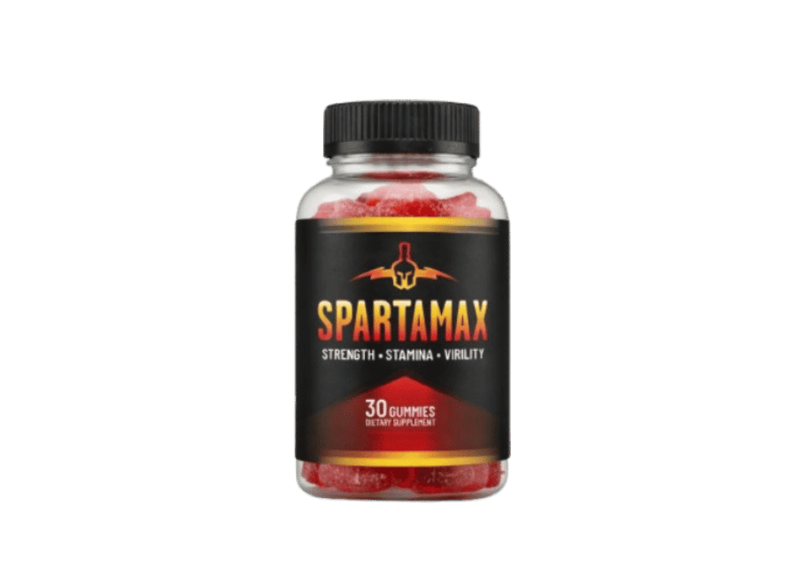 SpartaMax men's wellness gummies bottle